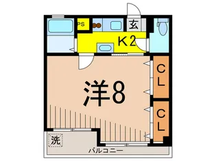 ハウスM【2階】の間取り