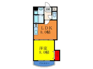 グランドソレ-ユ【2階】の間取り