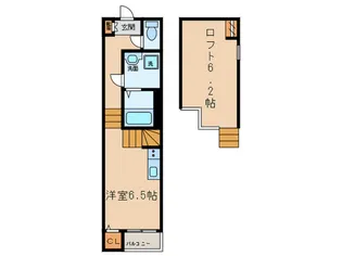 FLOURISH CLUB【2階】の間取り