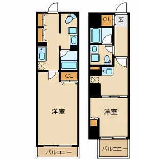 ブライトヒルレジデンス横浜【10階】の間取り