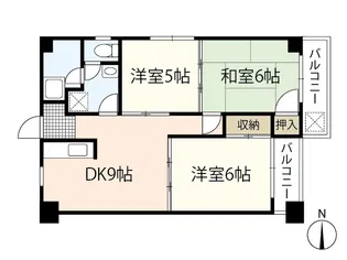 FORWEST長束【3階】の間取り