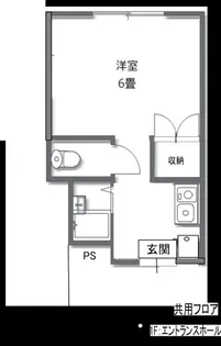 ミヤビハイツII【2階】の間取り