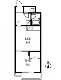 パークサイドマンション松が丘【3階】の間取り