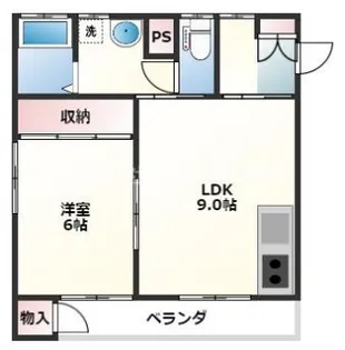 カナダコーポ【1階】の間取り