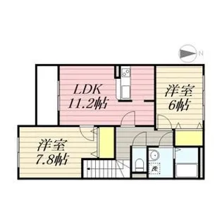 サンコート ウイング【2階】の間取り