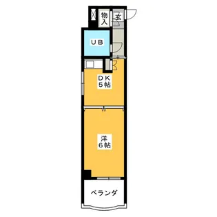 池下ハイツクローバー【8階】の間取り