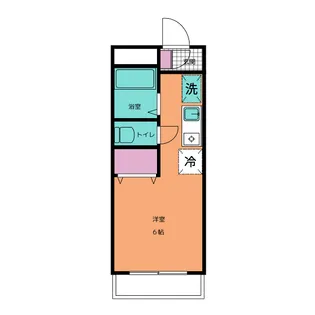 サンフレール【2階】の間取り
