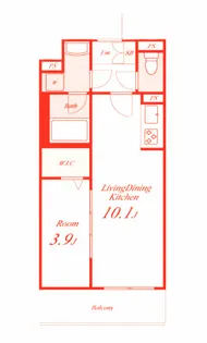 ヴェルナ・コート【1階】の間取り