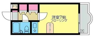 グリーンパレス【3階】の間取り