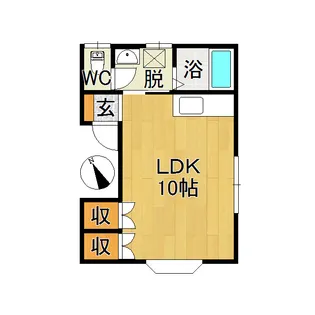 さくら【2階】の間取り