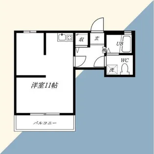 アヴァンティ上溝【3階】の間取り
