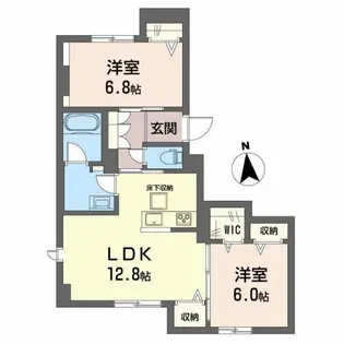 グランプレイス【1階】の間取り