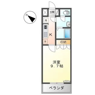 エスポアール【2階】の間取り