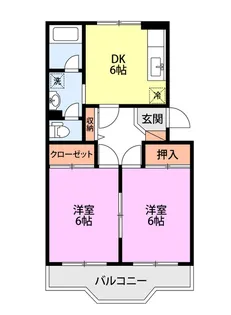 センチュリー眞【2階】の間取り