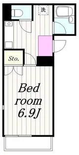 門倉第2湘南台ビル【4階】の間取り