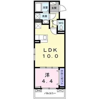 サン・クレールM【2階】の間取り