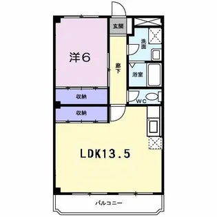 サンビレッジ【3階】の間取り