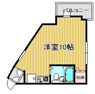 ファーストヒル【6階】の間取り