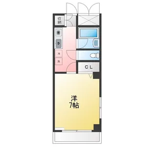 連坊SKビル【2階】の間取り