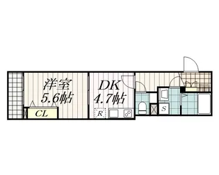 セミカ千葉寺【2階】の間取り