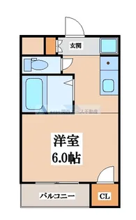 ブルースターG1【4階】の間取り