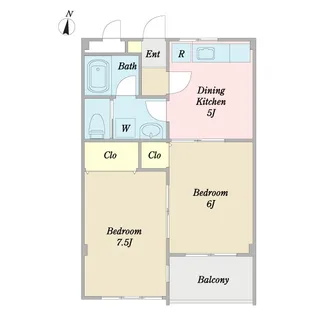 清水ビル【3階】の間取り