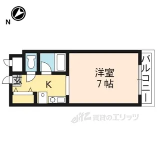 エミネンスコート瀬田【4階】の間取り