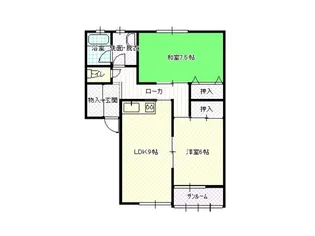 ラ・フレイス 2号館【2階】の間取り