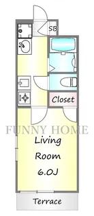 エスプワール【1階】の間取り