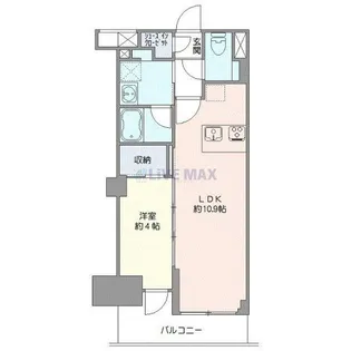 プレール・ドゥーク亀戸VI【4階】の間取り