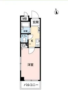 プレール新橋【5階】の間取り