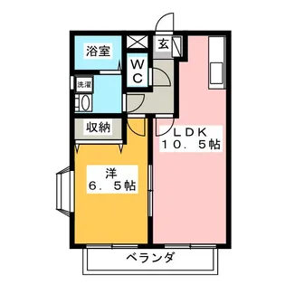 エクセルウエダ【2階】の間取り