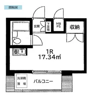 日神パレステージ錦糸町第2【8階】の間取り