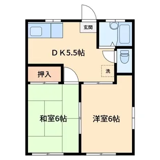 ホワイトゲーブル【1階】の間取り