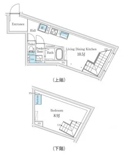 Fika代々木上原(フィーカ代々木上原)【1階】の間取り