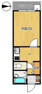 メゾン・ド・四谷(メゾンド四谷)【5階】の間取り