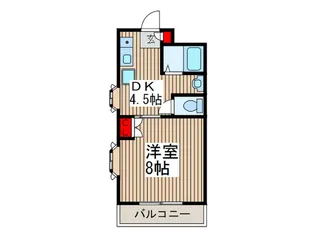 サンアジュール【2階】の間取り