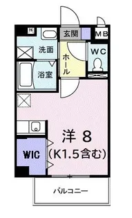 セレッソ国分寺【4階】の間取り