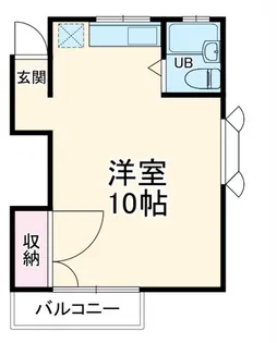 吉水ハイツ【2階】の間取り