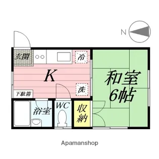 ベルハイム【2階】の間取り