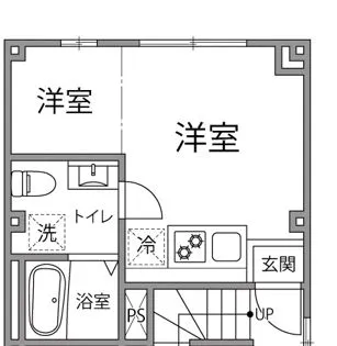 BEL FIORE SENJU【1階】の間取り