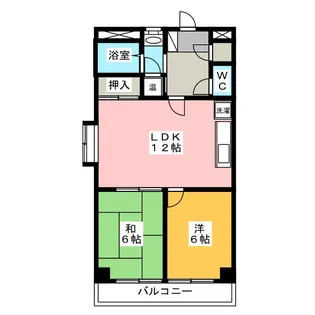 マイタウン松本【3階】の間取り