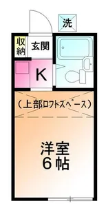 ホワイトハイツ真光寺【2階】の間取り