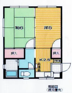 星野マンション【3階】の間取り