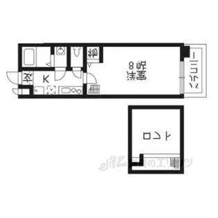 ロフティ芦山寺【1階】の間取り