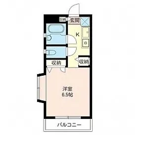 五丁目壱番館【3階】の間取り