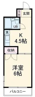 グリーンランド千葉中央ビル【5階】の間取り