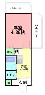 コマキビル【3階】の間取り