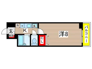 Blois Sugumo【4階】の間取り