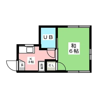 シティハイツ西巣鴨【2階】の間取り